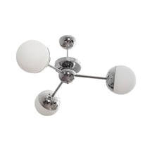Salon - Mutfak - Yatak Odası Modern Krom 3lü Avize Diğer