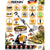 Agrımax-x950 15 Parça Full Set Sırt Tipi Zeytin Silkeme Hasat Toplama +çapalama Gtx Seri Tırpan Motoru
