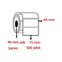 65x75 KUŞE  ETİKET  ( 500 li )
