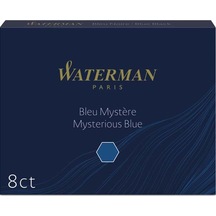 Waterman Dolma Kalem Kartuşu 8 Li Siyah/mavi S0110910 Çok Renkli