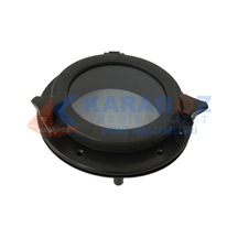 SEALUX PLASTİK YUVARLAK LUMBUZ 21,5CM SİYAH