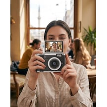 48 Mp Kompakt Dijital Kamera 4k Video 8x Zoom Ve Flip Ekran Selfie Vlog Uyumlu Diğer