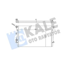 Seat Leon Motor Radyatoru 1.4 2008-2012 Caxc Kale 356925