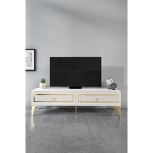 150 CM TREND MDF MEBRAN KAPAK EKRU GOLD