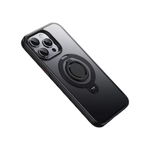 Joko Apple İphone 15 Pro Avatar 360 Dönen Magsafe Kapak - Siyah