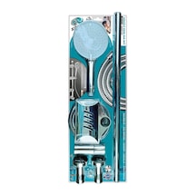 Knitex Ktx-2316 Lüks Sürgülü Duş Seti Krom Vakumlu Diğer