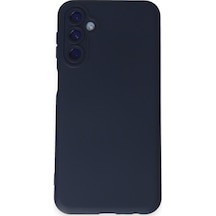 Samsung Galaxy  Uyumlu,  M14 5g Kılıf Nano İçi Kadife Silikon - Lacivert