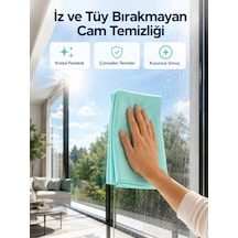 Çok Amaçlı Mikrofiber Cam Bezi Cam Ayna Duşakabin Ve Parlak Yüzey Temizlik Bezi 25560231