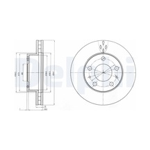 Fren Disk - Fiat Ducato - Delphı-bg4060