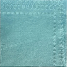 Servis Peçete Mavi 33x33 Cm - 20 Adet