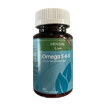 Herbal Live Omega 3-6-9 Balık Yağı Ketentohum + Primroz Yağı