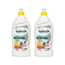 Ludwik Premium Limon Özlü Elde Sıvı Bulaşık Deterjanı 2 x 750 G