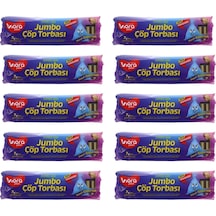 Viora Mavi Özgürlük Kokulu Mavi Çöp Torbası Poşeti 10 x 7'li 72 x 95 CM