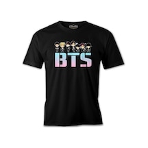 Bts - Guys Siyah Erkek Tshirt 001