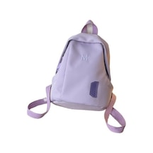 Çocukların Küçük Sırt Çantası, Oğlanların Gezi Sırt Çantası, Kızların Özel Ders Küçük Okul Çantası, Hafif Küçük Çanta Ahezky Açık Mor