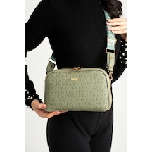 Just Polo Kadın Yeşil Orta Boy Şıklığı Ve Konforu Buluşturan Omuz Çantası Shoulder Bag 342053mh