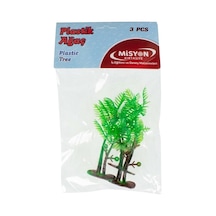 Misyon Plastik Ağaç 3 Lü Msy-3006 Çok Renkli