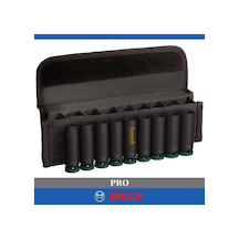 Bosch Pro 1/2" 10-19 Mm Uzun Havalı Lokma Takımı 9 Prç 2608003039