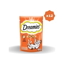 Dreamies Kedi Ödül Maması Tavuklu 60 Gr - 12 Adet
