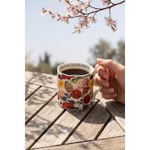 Rosette Porselen Kupa - 240 Ml Çok Renkli