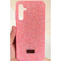 Samsung Galaxy A25 Yıldız Tozu Premium Pembe Silikon Kılıf