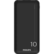 Philips DLP1812PB 10.000 mAh 2 x USB-A 2.1A USB-C Çıkış PD Taşınabilir Şarj Cihazı Siyah