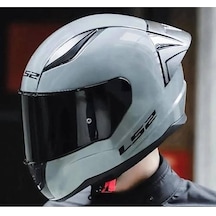 Ls2 Rapıd 2 Race Nardo Gri Fullface Motosiklet Kaskı Siyah Camlı Nardo Gri