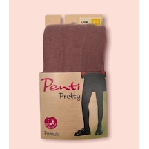 Penti Kız Çocuk Açık Pembe Pamuk Kalın Külotlu Çorap Açık Pembe/37