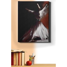 Webstyle Sayılarla Boyama Seti Kasnaklı Semazen 60 X 75 Cm