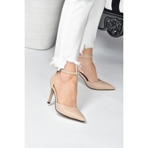 Fox Shoes Ten Topuklu Kadın Ayakkabı K404010709 Ten
