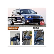 Ebal Otomotiv BMW E87 Batman Yarasa Ayna Kapağı Piano Black ABS 2004-2011
