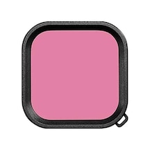 Gopro Hero 8 Uyumlu Su Altı Dalış Filtresi-Pembe
