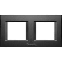 Viko Panasonic Thea 2x2m Optima Serisi Siyah Renk Çerçeve - Wvtf08481bl-tr