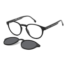 Carrera Ca 8066/cs 08a 50ekt Polarize Mavi Işık Korumalı Cam Takılabilir Klips + Gözlük Siyah