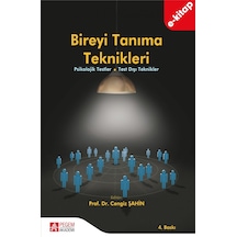 Bireyi Tanıma Teknikleri E-kitap