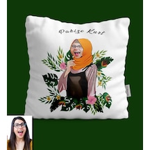 Kişiye Özel Türbanlı Karikatürlü Yastık 39769