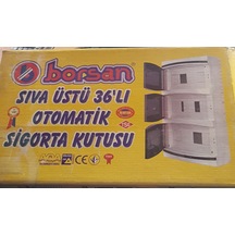 Sigorta Kutusu 36 Lı Sıva Üstü