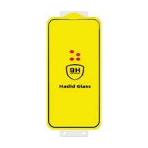 İphone 13 Pro Max Uyumlu Uygulama Aparatlı Hadid Glass Cam Ekran Koruyucu - Siyah - T27273