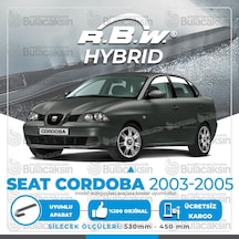 Seat Cordoba Ön Silecek Takımı (2003-2005) RBW Hibrit
