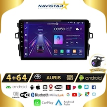 Toyota Auris 2006-2012 Model 4gb + 64gb Android 13 Kablosuz Carp