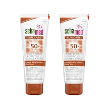 Sebamed Sun Care Uva/uvb Filtresi Ve E Vitamini Üçlü Yüksek Koruma Güneş Kremi 50 Spf 50 Ml Set - 2 Adet