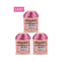 3 Adet Altınbaşak Oya Ve Dantel İpi 20 Gr - Royaleks - No: 020