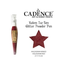 Cadence Kalem Toz Sim - Halogram Kırmızı Hologram Kırmızı Hologram Kırmızı