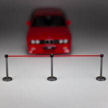 1:24 Ölçek Diorama Kordon & Kalabalık Kontrol Direği Seti, Diorama Aksesuarı 1 Set 1/24