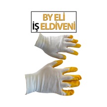 İş Eldiveni By Eli Soft Kırmızı-siyah