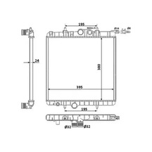 Kale 2038011ab Motor Radyatoru