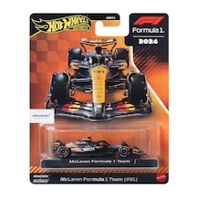 Hot Wheels Premium Formula 1 Yarış Arabası Tekli Paket Hrv11 - Jbm25 Mclaren Formula 1 Team