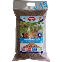 Bonny Nice Organik Çam Pelet Tavşan Altlığı 5 Kg 9 L x 15 Paket