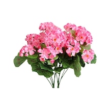 Yapay Çiçek Sardunya Demeti 40 25cm 1.kalite Pembe Balkon Çiçeği