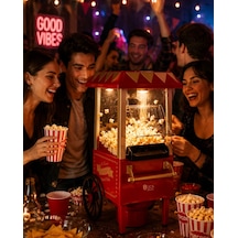 Yağsız Popcorn Makinesi Hızlı Sıcak Hava Mısır Patlatıcı Ev Tipi Kullanım Diğer